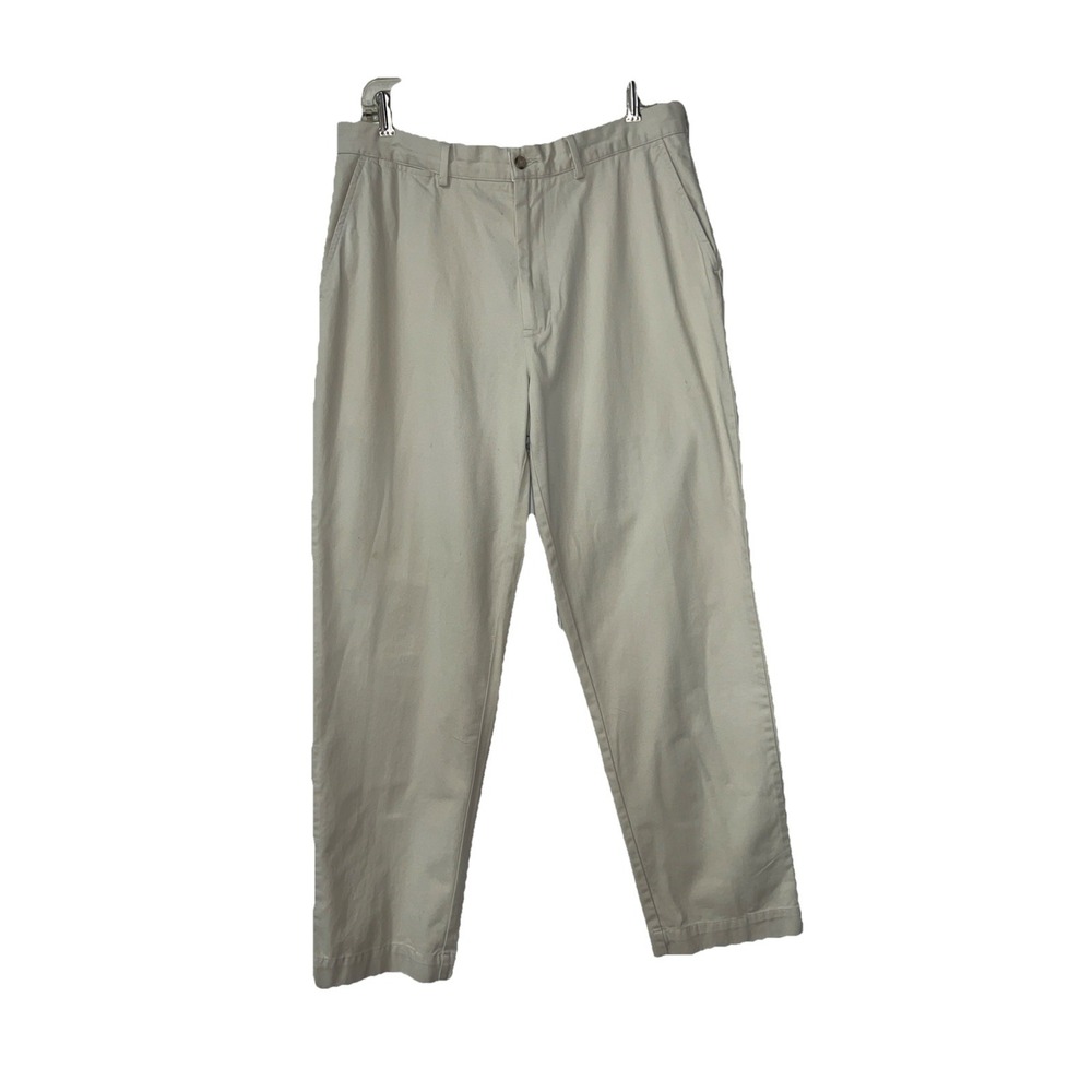 Polo Ralph Lauren Khaki Chino 34/32 Casual Dress Pants Classic Fit Men's